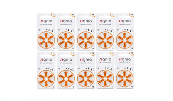 Signia 13 Numara İşitme Cihazı Pili 6x10