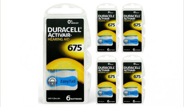 Duracell Activair 675 Numara İşitme Cihazı Pili 5x6